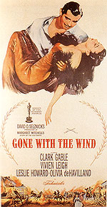 Classic-Movie-Posters : GONE WITH THE WIND, VICTOR FLEMING, 1939 : $279