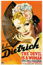 Classic-Movie-Posters : THE DEVIL IS A WOMAN, 1935 : $275