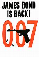 James-Bond-Movie-Posters : James Bond Is Back : $269