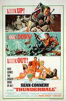 James-Bond-Movie-Posters : Thunderball I : $325