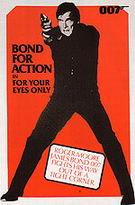 James-Bond-Movie-Posters : For Your Eyes Only II : $269