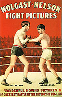 Sporting-Movie-Posters : Wolgast-Nelson Fight Pictures, 1908 : $265