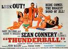 James-Bond-Movie-Posters : Thunderball, 1965 : $339
