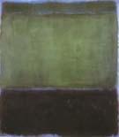 Mark Rothko : No 3 Green and Blue 1957 : $269