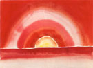 Georgia O'Keeffe : Sunrise 1916 : $279