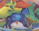 Franz Marc : Blue Pony : $265