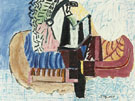 Roy Lichtenstein : Indian Paddling Canoe 1956 : $269