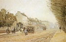 Alfred Sisley : Boulevard Heloise Argenteuil 1872 : $275