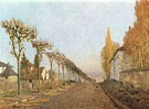 Alfred Sisley : Chemin de la Machine Louveciennes 1873 : $275