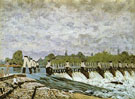 Alfred Sisley : Molesey Weir Morning 1874 : $279