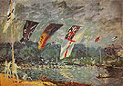 Alfred Sisley : Regatta at Molesey 1874 : $275