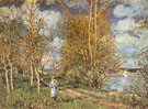 Alfred Sisley : Small Meadows in Spring By 1881 : $279