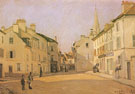 Alfred Sisley : Square in Argenteuil rue de la Chaussee 1872 : $275