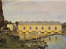 Alfred Sisley : The Machine at Marly 1873 : $275