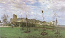 Alfred Sisley : View of Montmartre from the Cite des Fleurs 1869 : $275