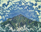 Ferdinand Hodler : The Niesen seen from Heustrich 1910 : $275