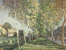 Alfred Sisley : Avenue of Poplars Moret 1890 : $279