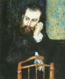 Alfred Sisley : Portrait of Alfred Sisley c1875 : $279