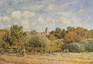Alfred Sisley : The Bell Tower at Noisy le Roi Autumn 1874 : $279