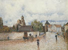 Alfred Sisley : The Bridge at Moret in the Rain 1888 : $279