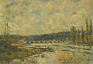 Alfred Sisley : The Bridge at Sevres 1877 : $279