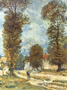 Alfred Sisley : The Road to Versailles : $275