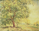 Alfred Sisley : Walnut Trees at Sablon 1885 : $279