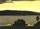 Hugo Simberg : Spring Evening During the Ice Break 1897 : $275