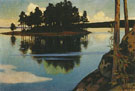 Vaino Blomstedt : Sunset 1898 : $279