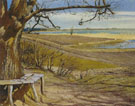 Laurit Andersen Ring : Lundbyes Bench at Lake Arreso 1899 : $279