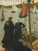 Maurice Denis : Regattas at Perros Guirec c1892 : $275