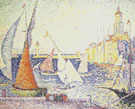 Paul Signac : The Quay at St Tropez 1899 : $275