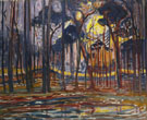 Piet Mondrian : Bosch Woods near Oele 1908 : $279