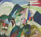 Wassily Kandinsky : Murnau with Church II 1910 : $279