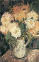 Peggy Somerville : Autumn Daisies 1970 : $275