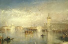 Joseph Mallord William Turner : The Dogano San Giorgio Citella from The Steps of The Europa 1842 : $275