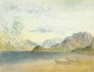 Joseph Mallord William Turner : Lake Como 1819 : $279