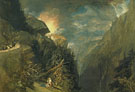 Joseph Mallord William Turner : The Battle of Fort Rock val Daouste Piedmont 1796 : $279