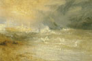 Joseph Mallord William Turner : Waves Breaking on a Lee Shore 1835 : $275