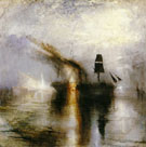 Joseph Mallord William Turner : Peace Burial at Sea 1842 : $275