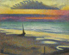 Georges Lemmen : Beach at Heist 1891 : $279