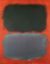 Mark Rothko : Gray Gray on Red 1968 : $285