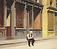 Edward Hopper : Early Sunday Morning 1930 : $259