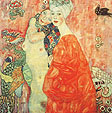 Gustav Klimt : The Girl Friends (1907) : $255