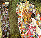 Gustav Klimt : Life and Death 1916 : $275