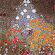 Gustav Klimt : Flower Garden 1905 : $245