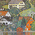 Gustav Klimt : House in Uterach on the Attersee 1916 : $265