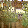 Gustav Klimt : Schloss Kammer on the Attersee 1901 : $269