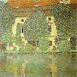 Gustav Klimt : Schloss Kammer on the Attersee 3 1910 : $269