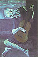 Pablo Picasso : The Old Guitar Player 1903 : $259